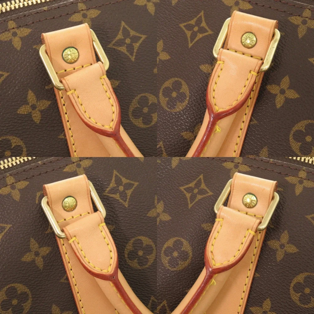 LOUIS VUITTON Brown Monogram Keepall 60 Boston Bag